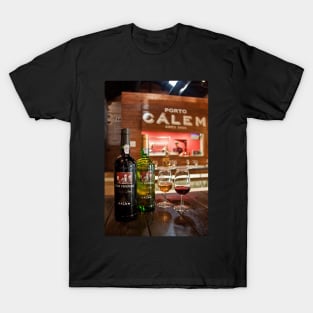 Portugal. Porto. Tasting Port Wine at the House of Calem. T-Shirt